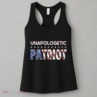 Unapologetic Patriot Patriotic American Conservative Women's Tank Top thumb 3