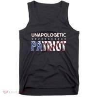 Unapologetic Patriot Patriotic American Conservative Tank Top thumb 0