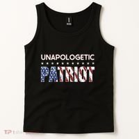 Unapologetic Patriot Patriotic American Conservative Tank Top thumb 2