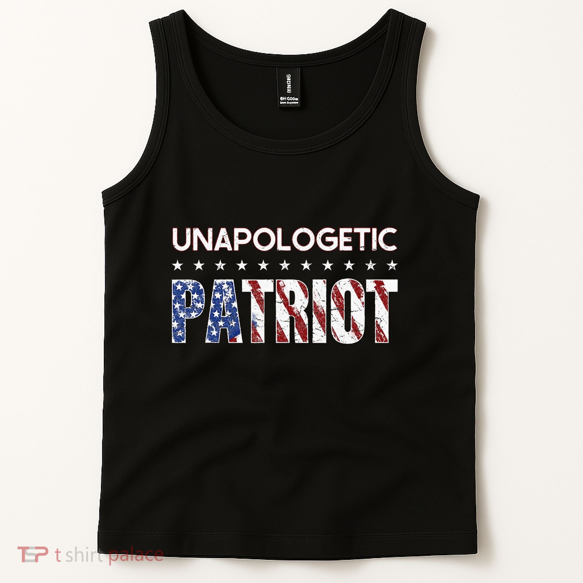 Unapologetic Patriot Patriotic American Conservative Tank Top