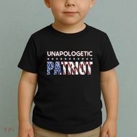 Unapologetic Patriot Patriotic American Conservative Toddler T-Shirt thumb 2