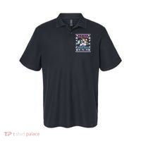 Unicorn Pew Pew Madafakas Ugly Christmas Sweater Polo thumb 0