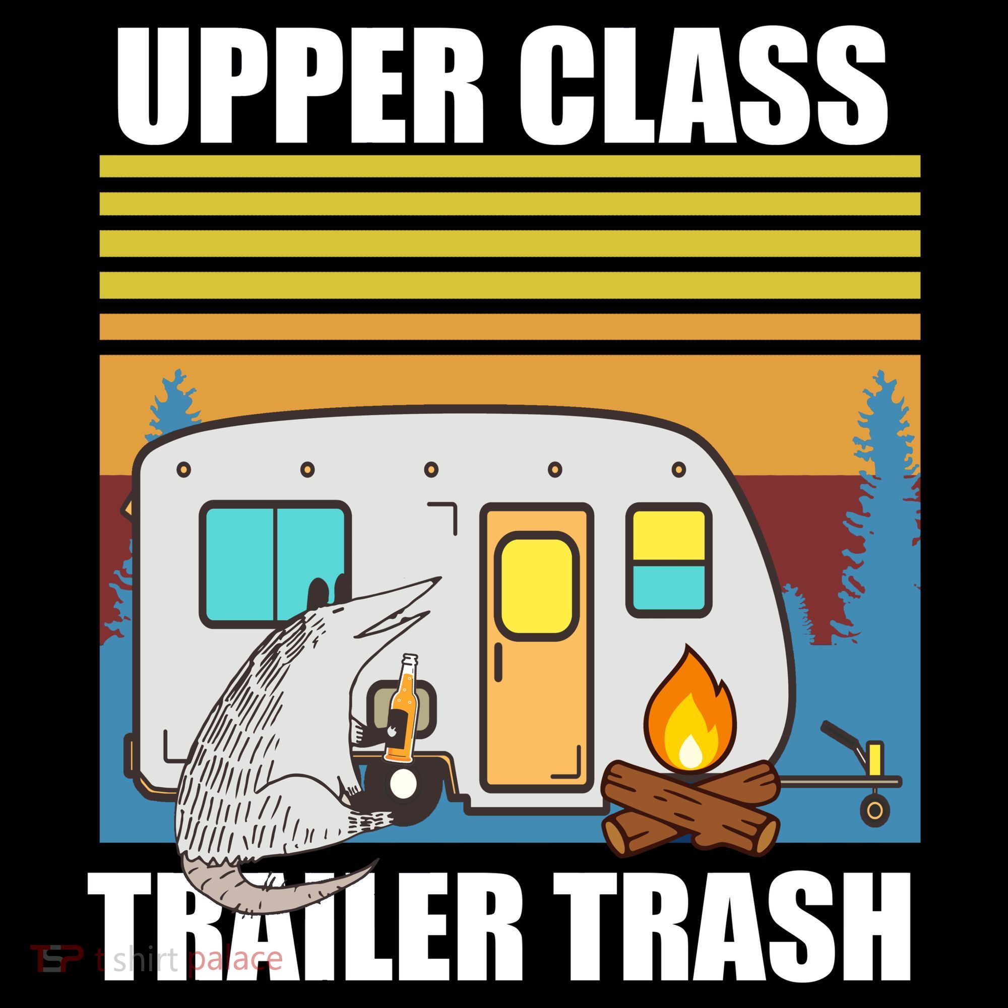 Upper Class Trailer trash Toddler Hoodie