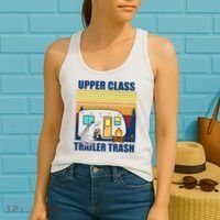 Upper Class Trailer trash Women's Tank Top thumb 2
