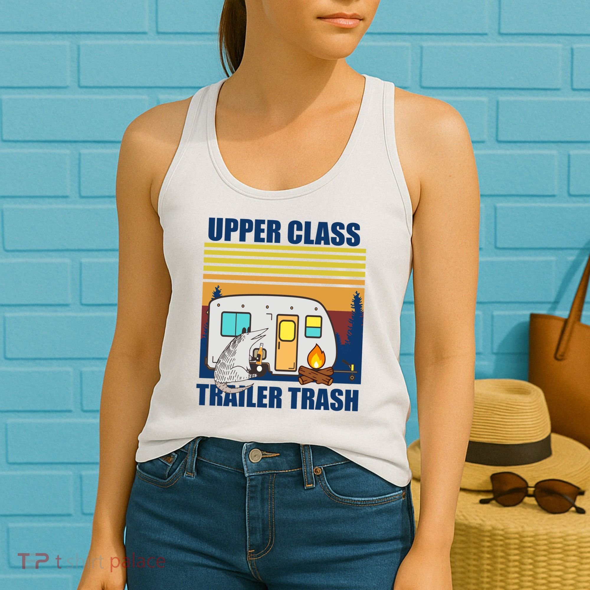 Upper Class Trailer trash Women's Tank Top