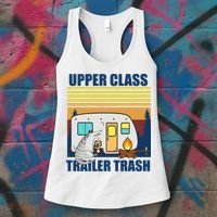 Upper Class Trailer trash Women's Tank Top thumb 3