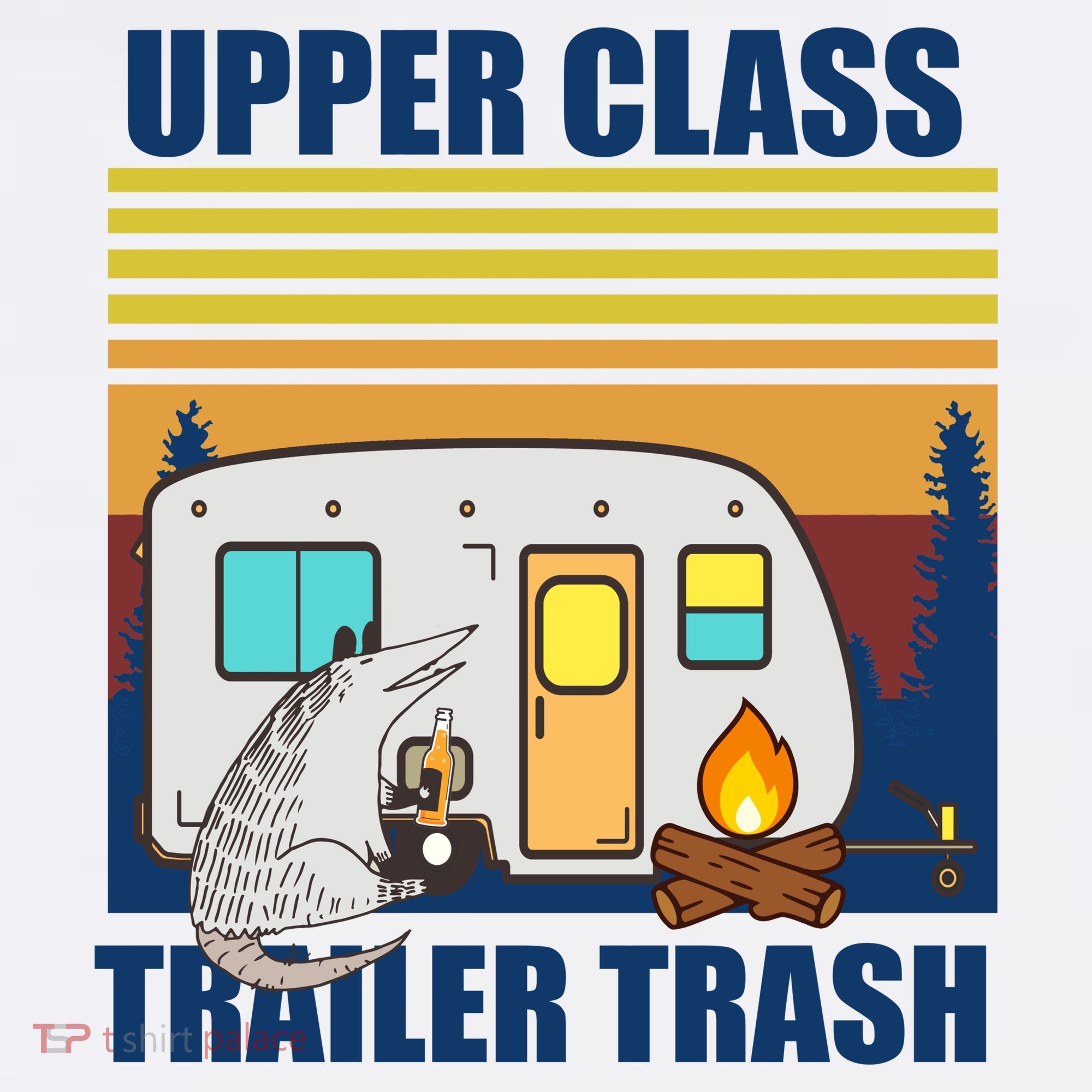 Upper Class Trailer trash Women's Tank Top