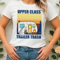 Upper Class Trailer trash Women's T-Shirt thumb 2
