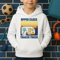 Upper Class Trailer trash Kids Hoodie thumb 2