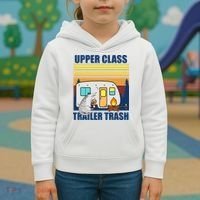 Upper Class Trailer trash Kids Hoodie thumb 3