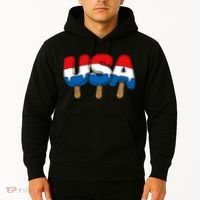 USA Popsicle Summer Celebrations Beach Party Hoodie thumb 2