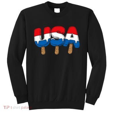 USA Popsicle Summer Celebrations Beach Party Sweatshirt
