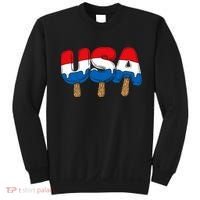 USA Popsicle Summer Celebrations Beach Party Sweatshirt thumb 0