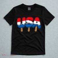 USA Popsicle Summer Celebrations Beach Party T-Shirt thumb 5