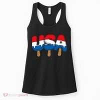 USA Popsicle Summer Celebrations Beach Party Women's Tank Top thumb 0