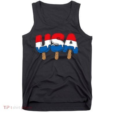 USA Popsicle Summer Celebrations Beach Party Tank Top