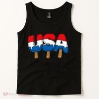 USA Popsicle Summer Celebrations Beach Party Tank Top thumb 2
