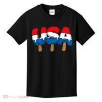 USA Popsicle Summer Celebrations Beach Party Kids T-Shirt thumb 0