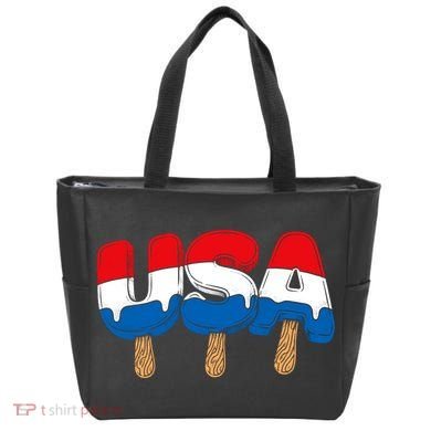 USA Popsicle Summer Celebrations Beach Party Tote Bag