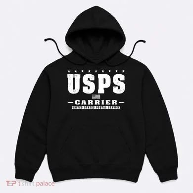 Us Postal Service Carrier Distressed Hoodie