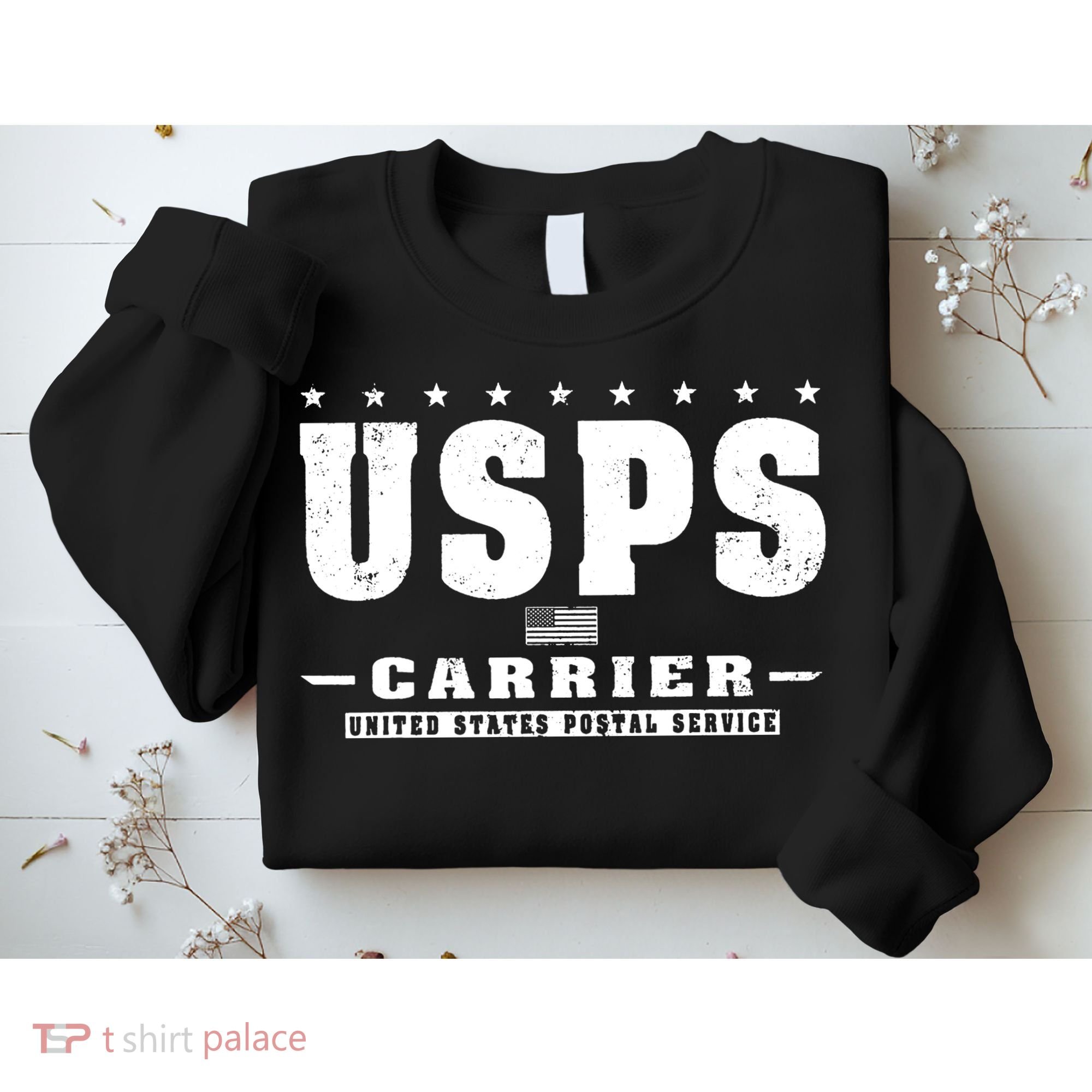 Us Postal Service Carrier Distressed Sweatshirt