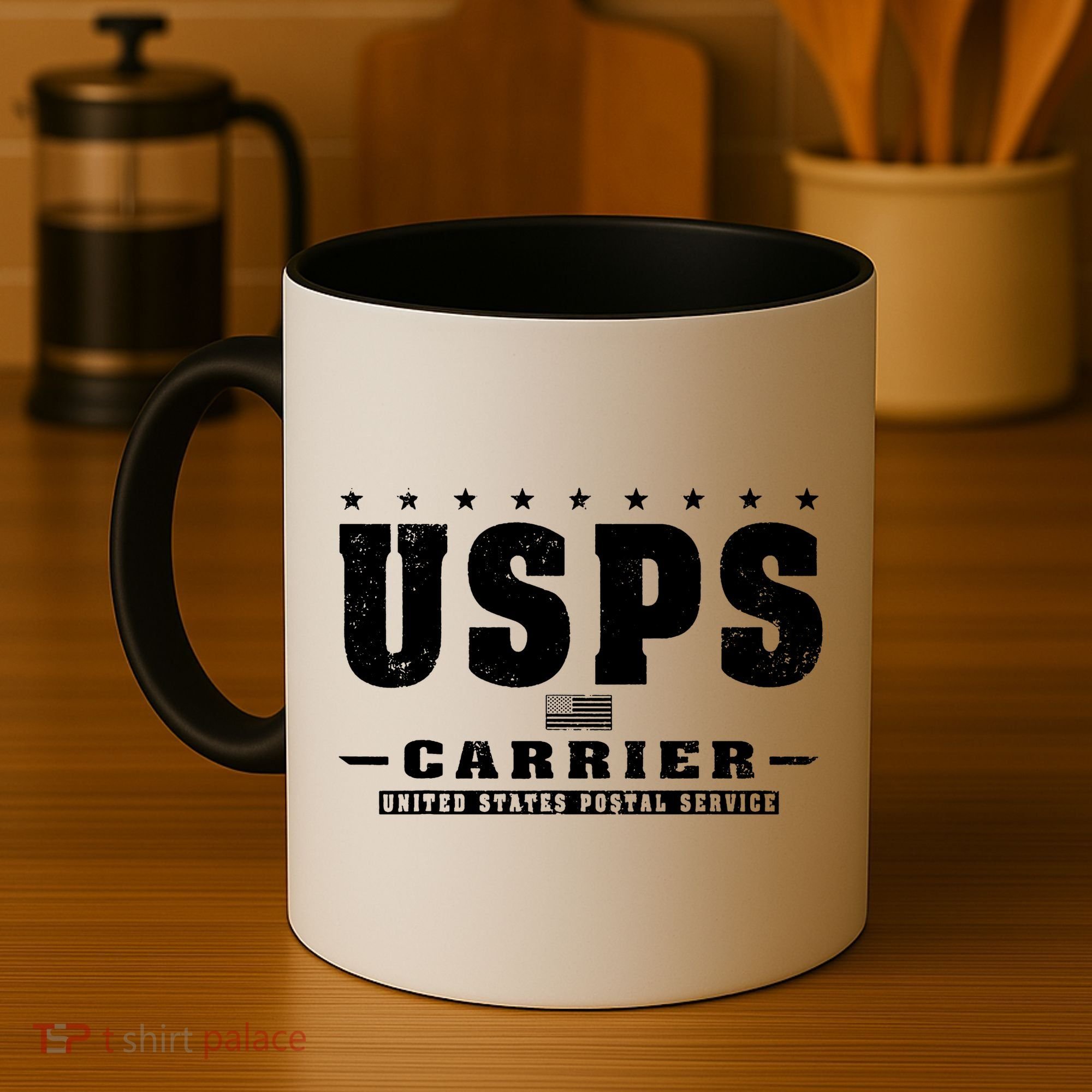 Us Postal Service Carrier Distressed Coffee Mug