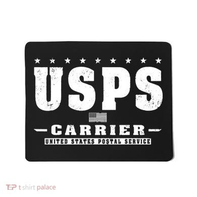 Us Postal Service Carrier Distressed Mousepad