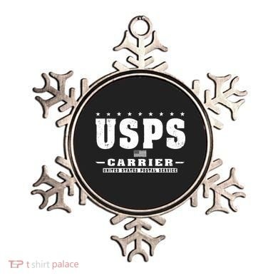 Us Postal Service Carrier Distressed Ornament