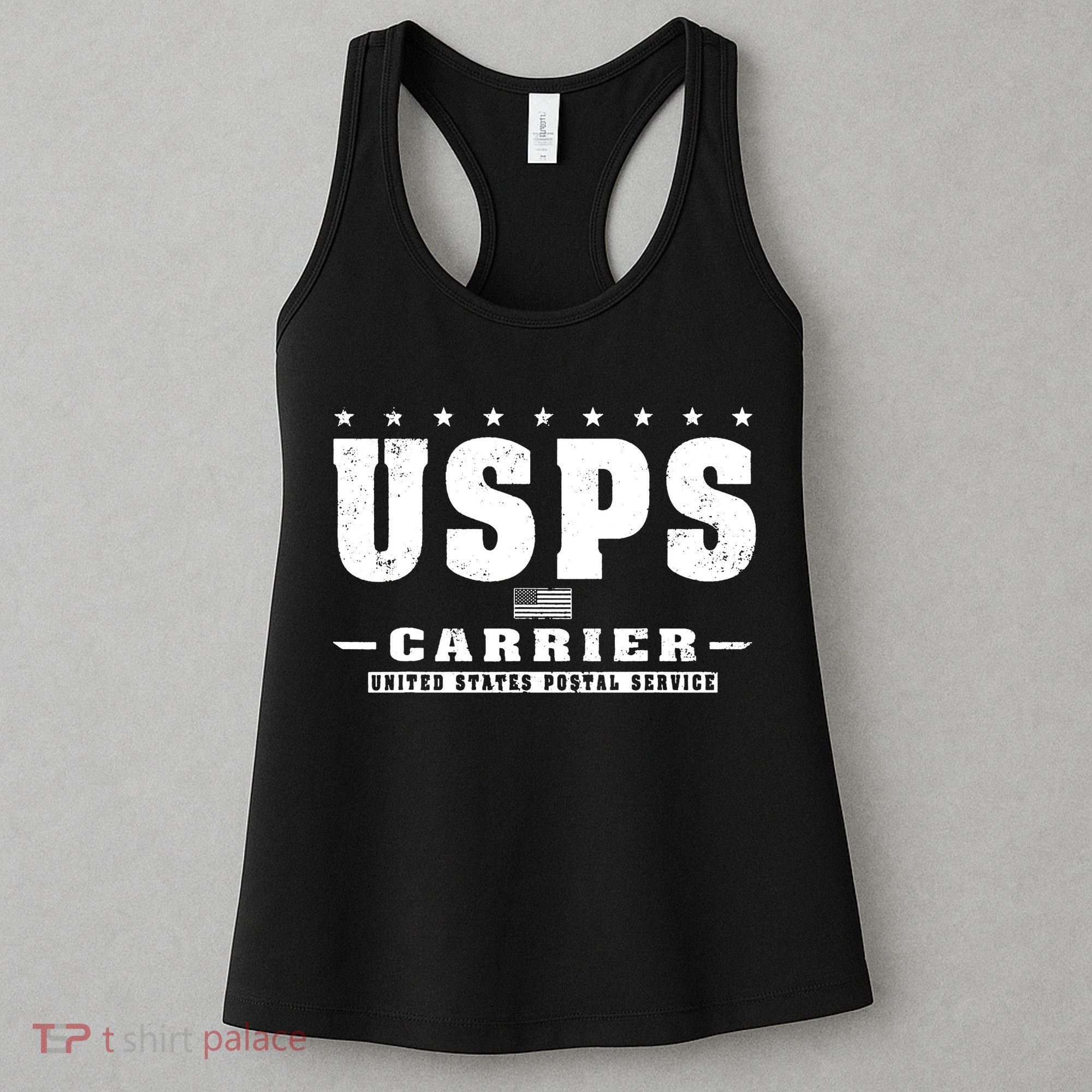 Us Postal Service Carrier Distressed Women's Tank Top