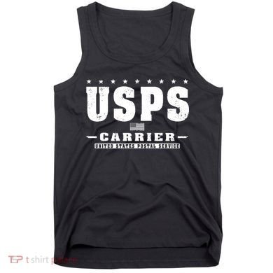 Us Postal Service Carrier Distressed Tank Top