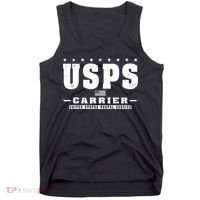 Us Postal Service Carrier Distressed Tank Top thumb 0