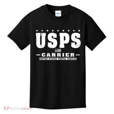 Us Postal Service Carrier Distressed Kids T-Shirt