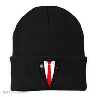 Usa President Trump Suit Halloween 2024 Beanie thumb 0