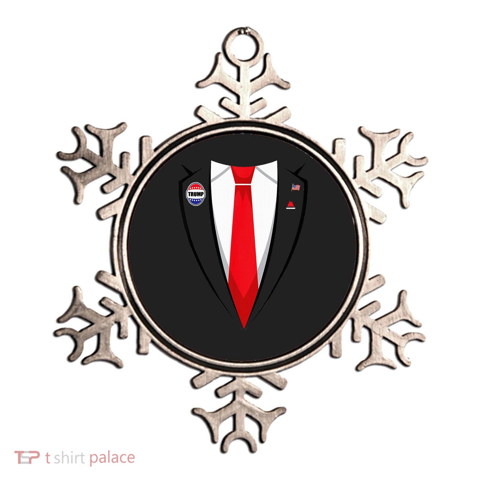 Usa President Trump Suit Halloween 2024 Ornament