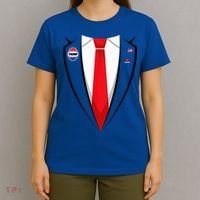 Usa President Trump Suit Halloween 2024 T-Shirt thumb 4