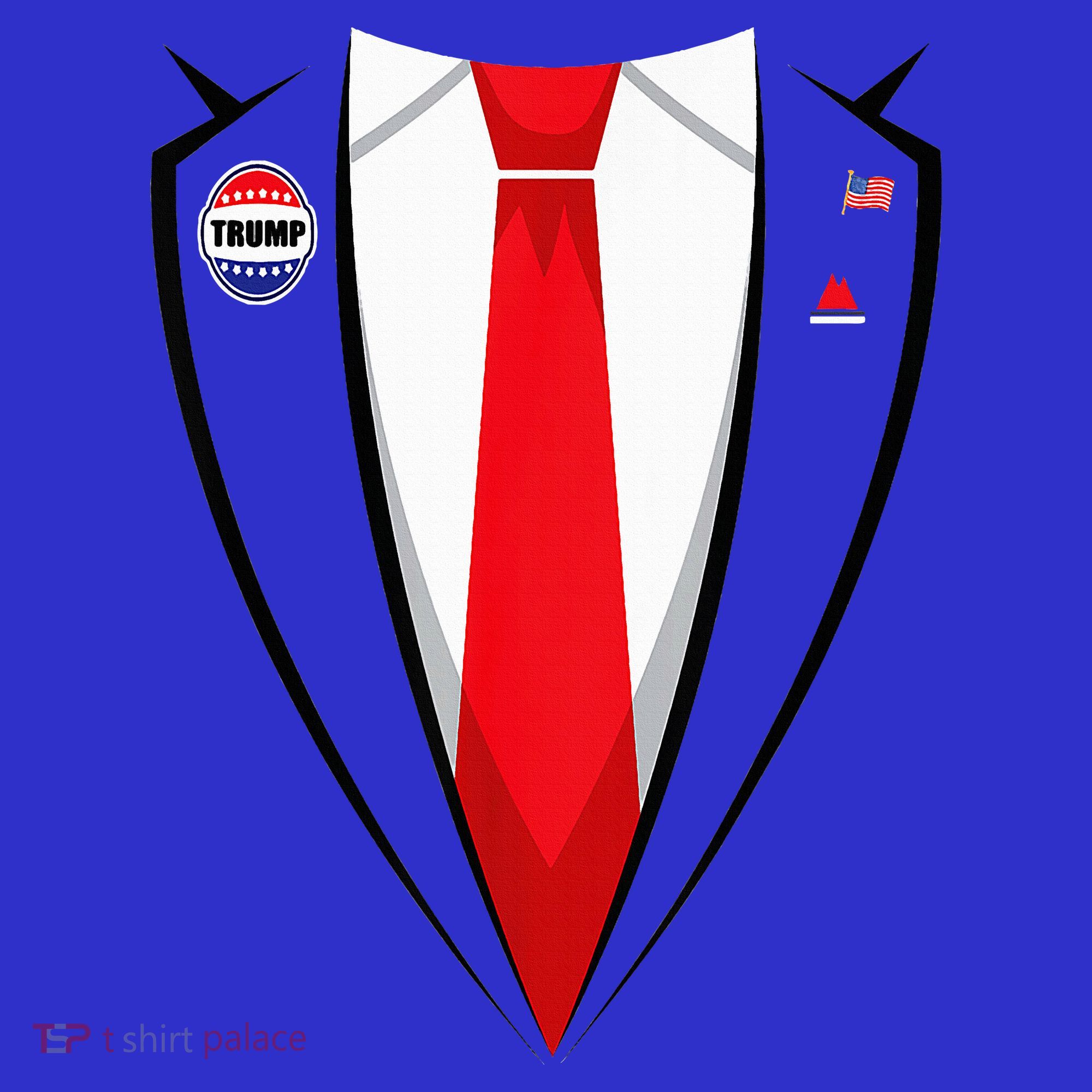 Usa President Trump Suit Halloween 2024 Baby Bodysuit