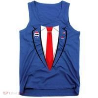 Usa President Trump Suit Halloween 2024 Tank Top thumb 0