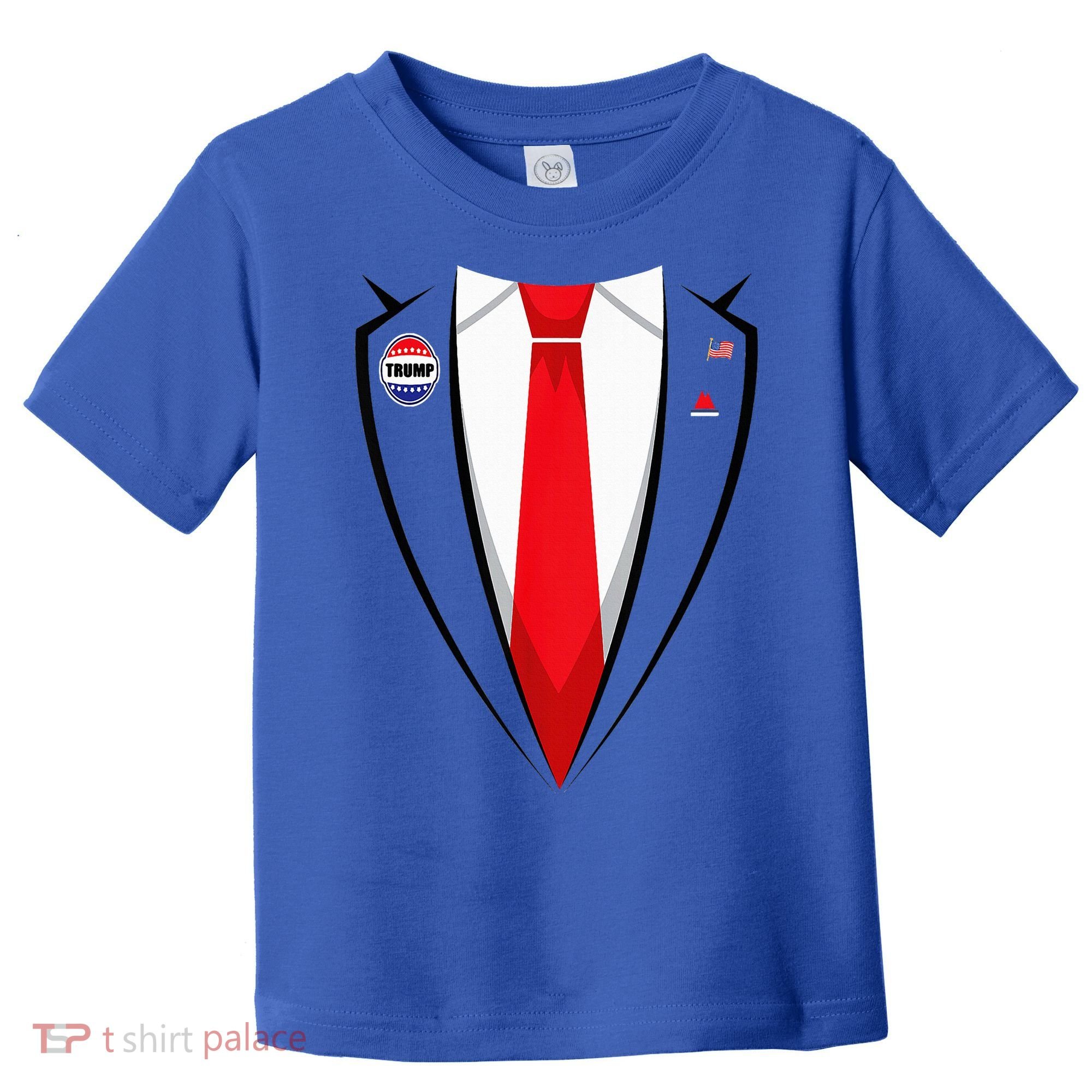 Usa President Trump Suit Halloween 2024 Toddler T-Shirt