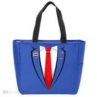 Usa President Trump Suit Halloween 2024 Tote Bag thumb 0