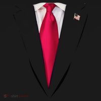 Usa President Trump Suit Easy Halloween Costume Bucket Hat thumb 4