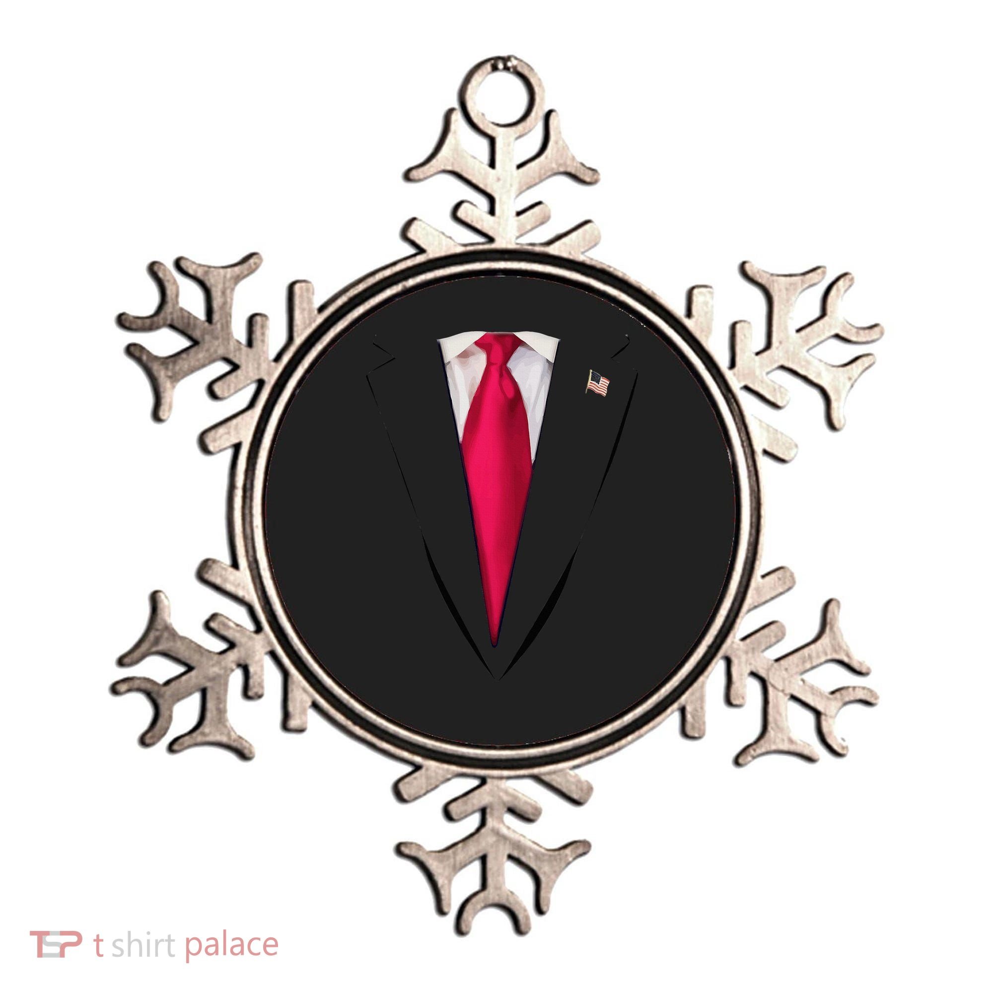 Usa President Trump Suit Easy Halloween Costume Ornament