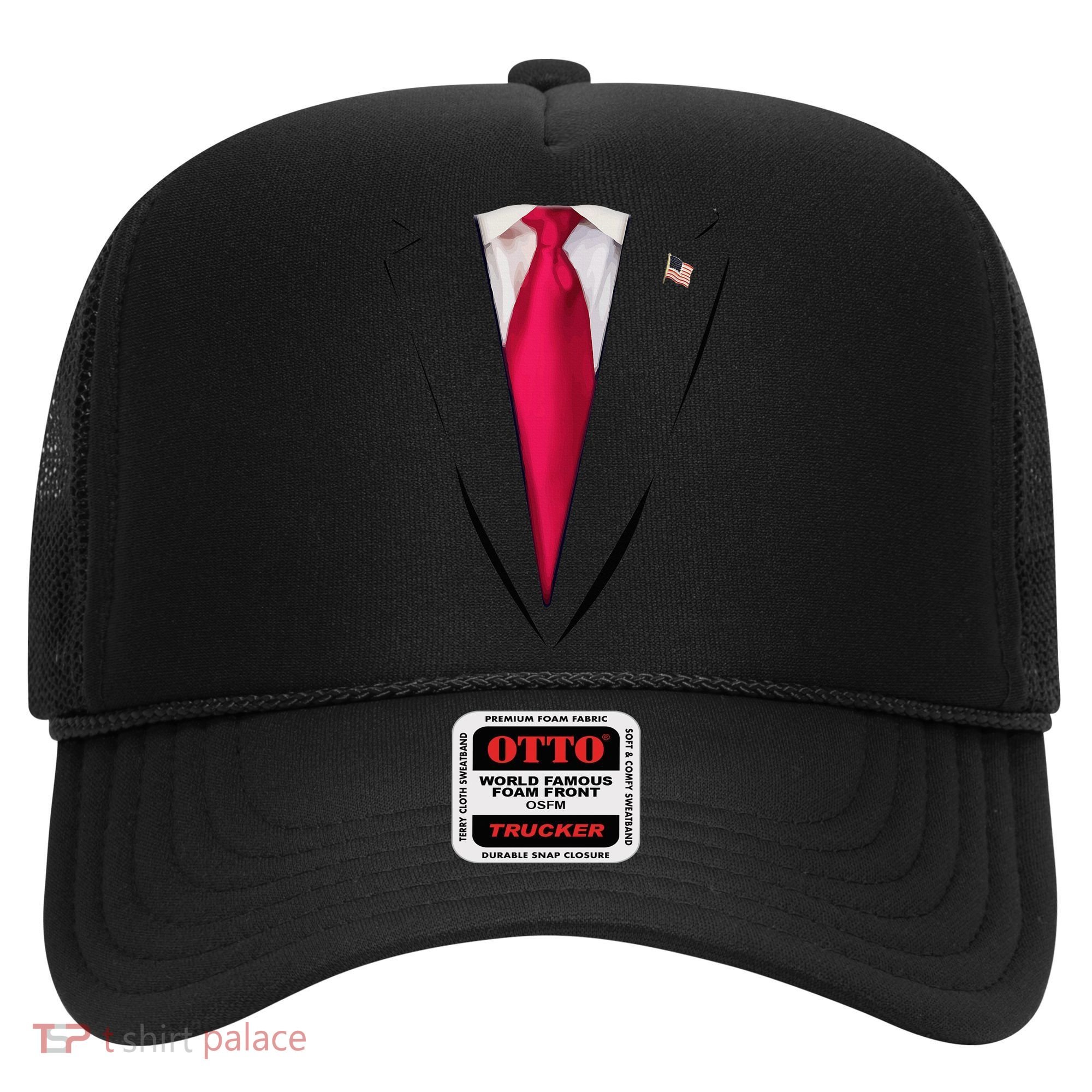Usa President Trump Suit Easy Halloween Costume Hat
