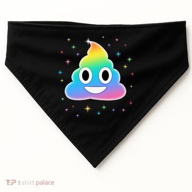 Unicorn Poop USA-Made Doggie Bandana