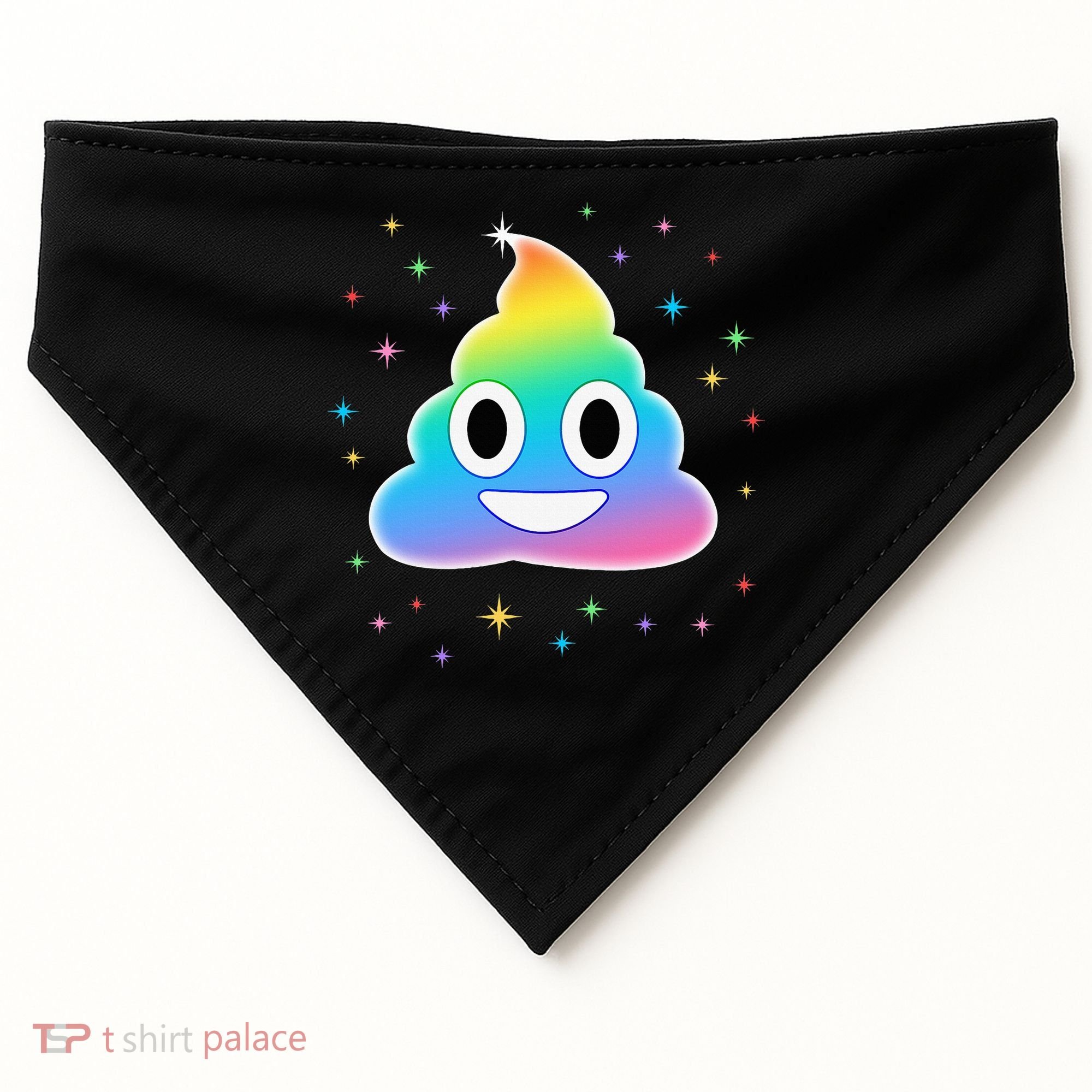 Unicorn Poop USA-Made Doggie Bandana