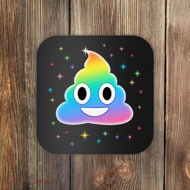 Unicorn Poop Coaster