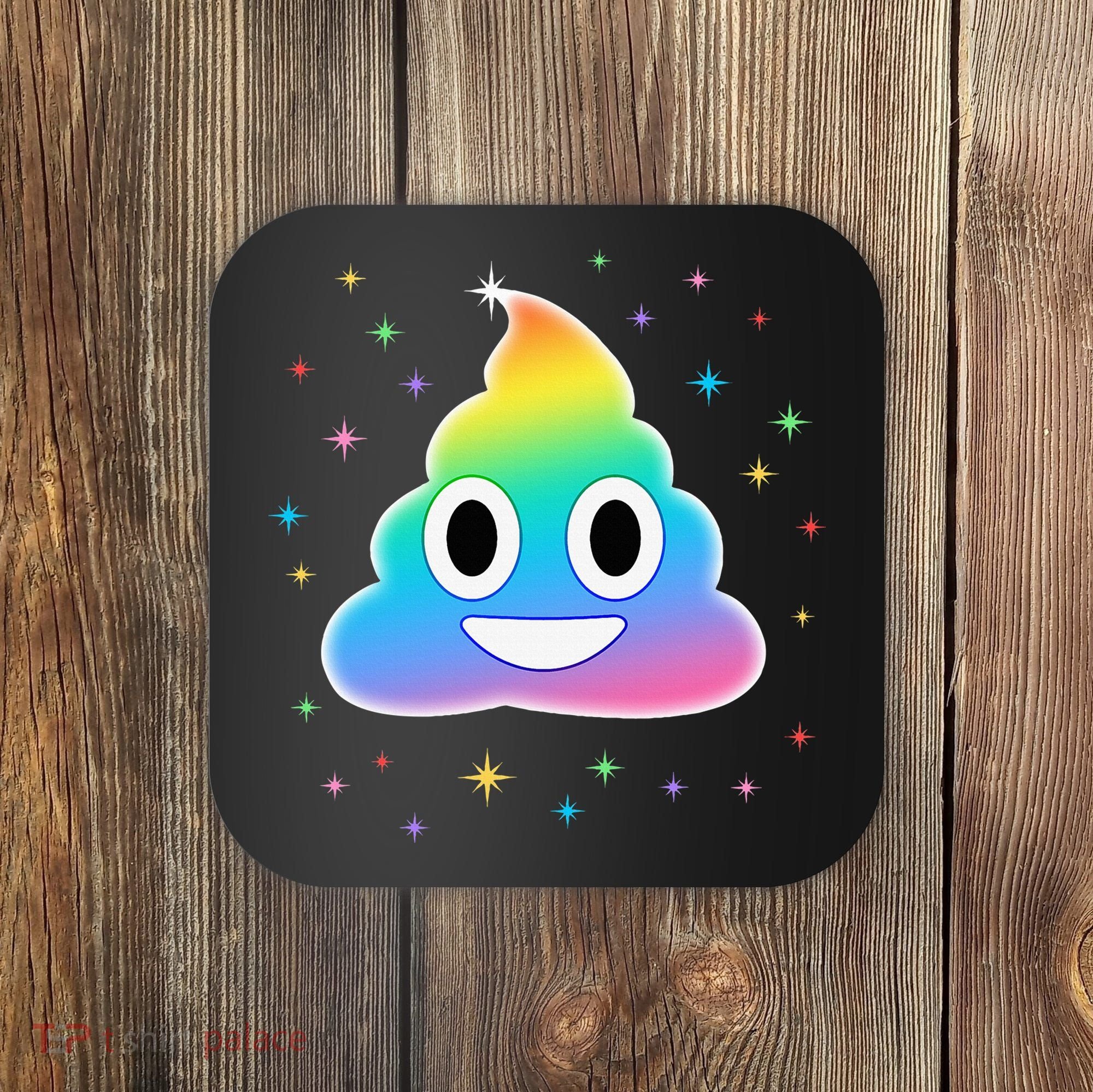 Unicorn Poop Coaster