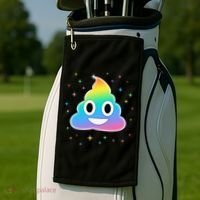 Unicorn Poop Golf Towel thumb 2