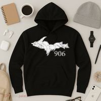 Upper Peninsula UP 906 Yooper Pride Michigan Roots Hoodie thumb 3