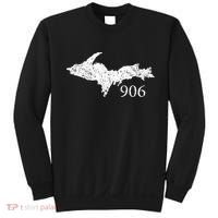 Upper Peninsula UP 906 Yooper Pride Michigan Roots Sweatshirt thumb 0