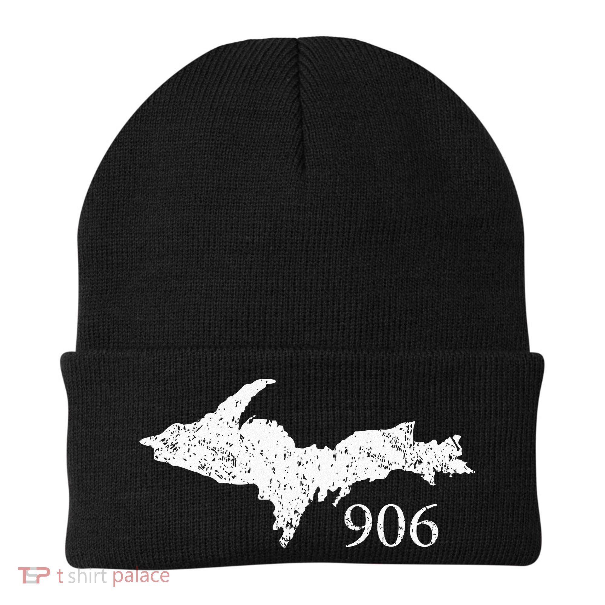 Upper Peninsula UP 906 Yooper Pride Michigan Roots Beanie